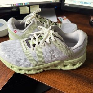 On Running Cloudtec Shoes in Mint and White